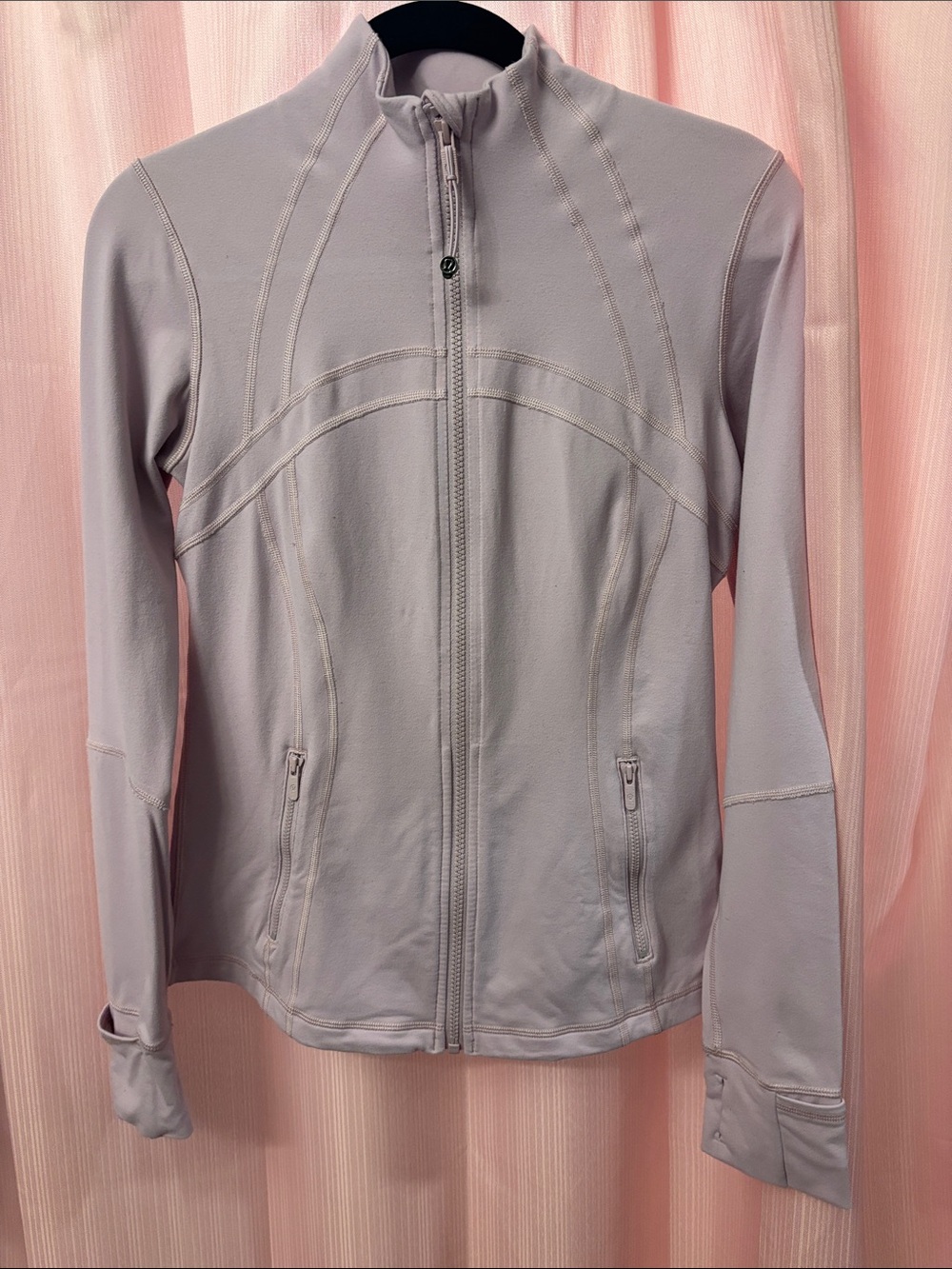 lululemon athletica Light Lavender Full-Zip Jacket
